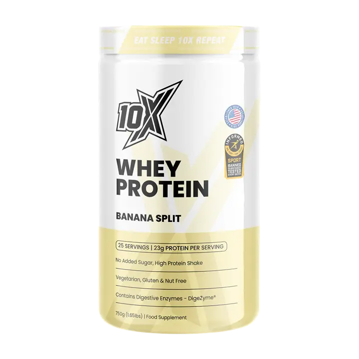 10X Athletic 10X Whey Protein 25 Servings
