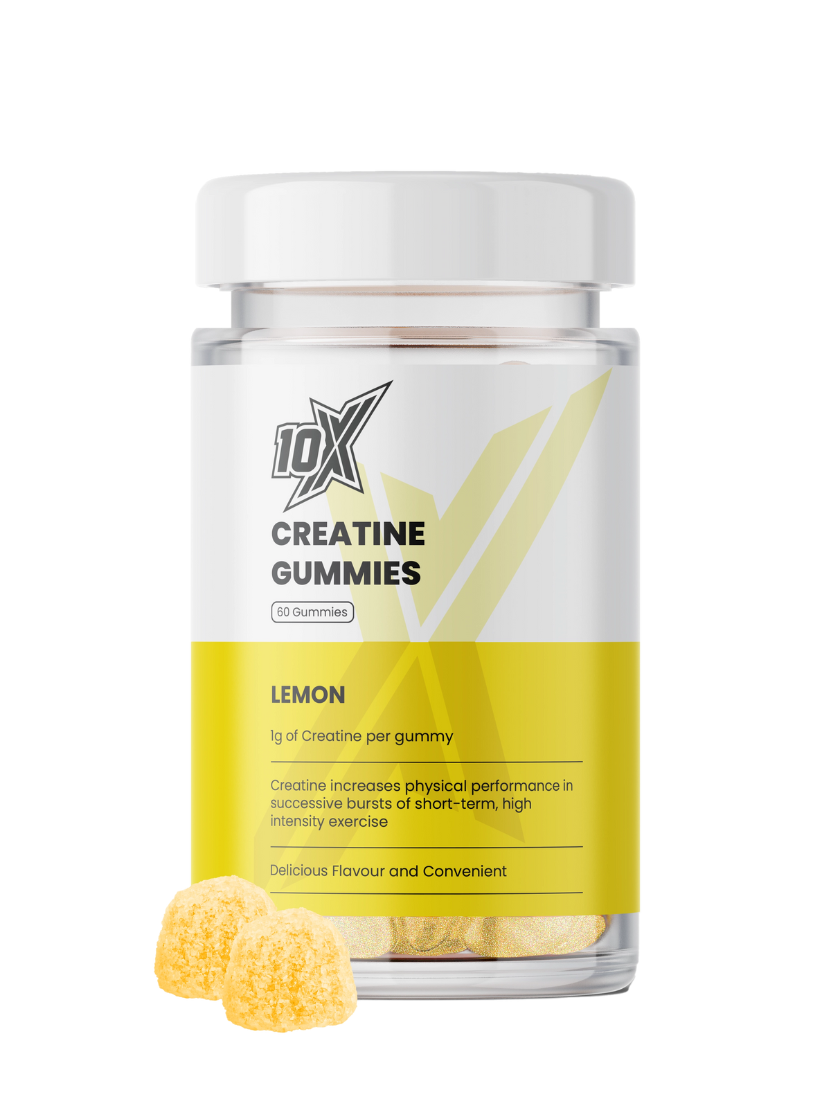 10X Athletic Apple Cider Vinegar Gummies 60Softgels Apple